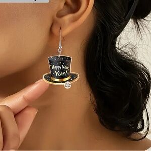 HAPPY NEW YEAR Earrings